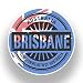 Produktbild 2 x Australien Brisbane Vinyl Aufkleber Reise Gepäck # 7389 - 10cm/100mm Wide