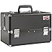 Beautify Professional Large Elegant Black Chic Aluminium 8 compartment Beauty Box Cosmetics & Make Up Case