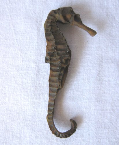 3 Seepferdchen 9cm Gießharz wie echt - 2