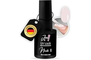 Jezz it! - Premium UV Nagellack Nude_II für Allergiker – Langlebiger Gel Nagellack, UV & LED kompatibel - Made in DE