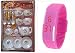 S S TRADERS (SET OF 2) - 14 Peices Kitchen Cup set with Digital LED Watch Bracelet - Adjustable Band RS.275.00