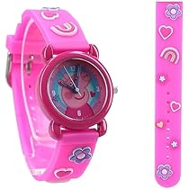 Orologio Da Polso Peppa Pig Per Bambini - Analogico, In Silicone Rosa, Per Imparare L'Ora, Età 3+ - Foto 10