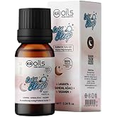 KAOils Easy Sleep Essential Oil Blend - Lavender + Sandalwood + Jasmine 10 ml - 100% Pure and Natural Relaxing Aromatherapy Oil