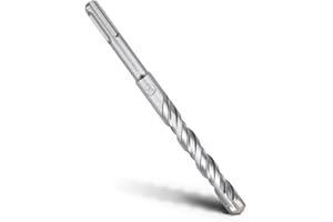 MOXPIFY Punta per trapano SDS Plus, 14 x 160 mm, con 4 tagli in metallo duro e doppia vite, per cemento, pietra, pietra naturale