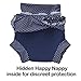 Splash About Kids' Happy Nappy Swimming Costume - Navy/White Dot, XXL