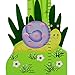 Fantasy Fields by Teamson Magic Garden Pink Childrens Wooden Wall Height Growth Chart TD-0072A