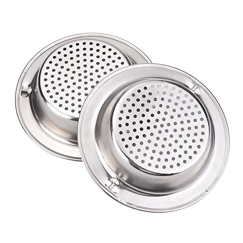 Mudder 2 Stück 4,3 Zoll Edelstahl Küche Sink Sieb Abflusssiebe Spülbeckensieb Ablaufsieb Stopper - 3