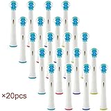 HLC 20 unidades de recambios de cepillo eletrónico Oral-B,EB-17A,color verde, Nuevo Modelo.