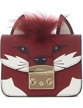 Furla Metropolis Jungle crossbody red