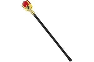 WIDMANN S.R.L. BACCHETTA SCETTRO REALE REGINA DI CUORI ACCESSORI PER ABITO VESTITO TRAVESTIMENTO CARNEVALE