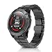 Produktbild VNEIRW Uhrenarmband für Garmin Fenix 5X mit Removal Tool, Titanium Leichter Harder Quick Release Smart Watch Band Ersatzarmband Loop (Fit Handgelenk Größe 6,7~9,0 Zoll (170mm-230mm), Schwarz)