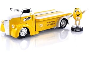 JADA TOYS - dla ciężarówki COE Flatbed z żółtą figurą M&M - 1947-1/24