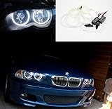 Envio desde España Unipower TMT Leds(TM) Kit CCFL Angel Eyes Compatible con BMW E46 Series 3 Sin PROYECTORES o Xenons Aros Angel Eyes 2 X 131MM 2 X 145MM
