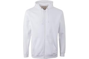 Mukua Felpa con Cappuccio e Zip Unisex-Adulto