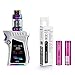 Price comparison product image Authentic SMOK MAG KIT with TFV12 Prince Tank 225W E Cigarette Starter Kit (White Prism) w/ Efest 3000mAh Battery + PEACEVAPE™ 1-Slot Slim Charger