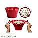 Produktbild Popcorn Mikrowelle Silikon | Popcorn in Mikrowelle | Silikon Eimer für Popcorn Popcorn | aus Silikon für Mikrowelle | Popcorn Mikrowelle Silikon Rot
