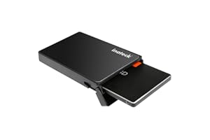 ‎INATECK Inateck Festplattengehäuse 2,5 Zoll USB 3.0 für 7/9.5mm SATA SSD und HDD mit USB3.0 Kabel, UASP unterstützt, keinen zusätzlichen Treiber benötigt, Werkzeugloses Externe SSD Gehäuse
