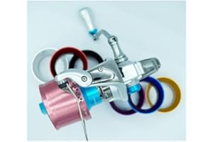 Protector Carrete de Pesca Compatible con Shimano/Mv Spools Araña Embellecedora de Aluminio