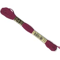 DMC 915 Six Strand Floss - Dark Plum Purple