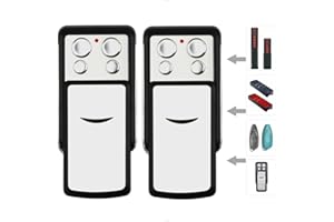 Télécommande de Garage Sdre-4031 868Mhz Compatible pour Télécommande Sommer 868Mhz 4020 4026 TX03-868-4 4021 4025 4011 4031 4035 Porte de Garage Rolling Code 868Mhz (Smile-2PACK)