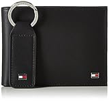 Schönes Weiches Leder Tommy Hilfiger Damen Ho Eton Cc and Coin Pckt Keyfob Box Münzbörse, Schwarz (Black), 5x28x23 cm