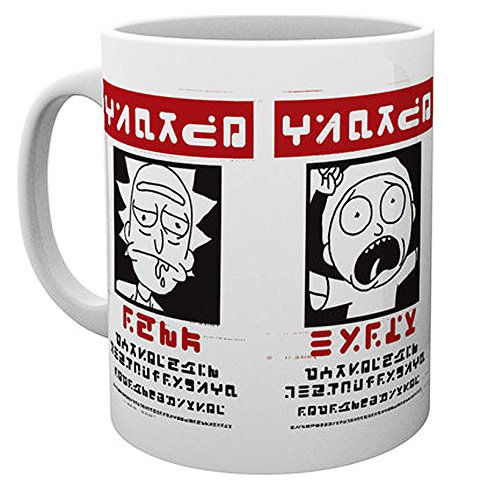 Taza Rick and Morty - Wanted