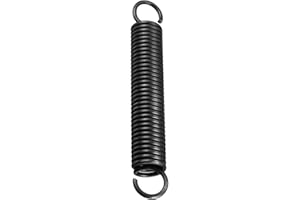 DTGN 2.5x18x120mm(WxODxL) Extension Spring - 1Pack - Good for Home Repair Machinery - Manganese Steel Extended Compressed Spring - Black
