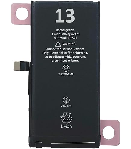 Batterie IPhone 13 3800mAh - Haute Capacité - Avec Outils De Remplacement - Compatible A2482, A2631, Etc.