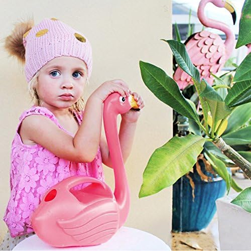 Loisleila Kids Flamingo Watering Can Decorative Elegant Pot
