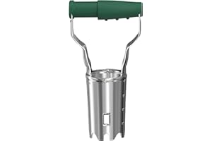 FLORA GUARD Bulb Planter with Depth Mark - Ideal Bulb Transplanter for Planting (Green)