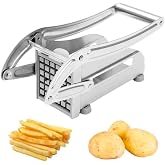 Patates Sebze Kesici Paslanmaz &Ccedil;elik M&uuml;kemmel Kesme 2 Ek Par&ccedil;ası İle Patates Presi Dilimleme Cihazı