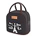 Produktbild Wewod Lunchtasche/Lunch Tote/Picknicktaschen--23*16*20 cm/5 L Kapazität (Schwarz)