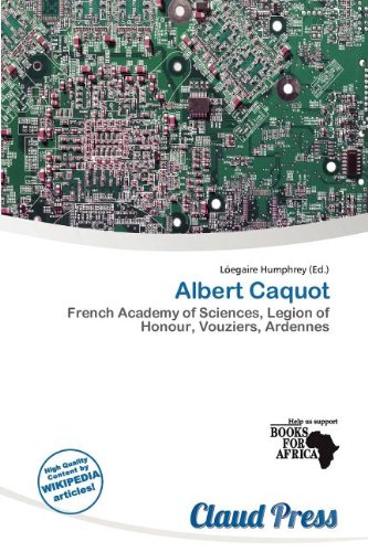 Albert Caquot livre