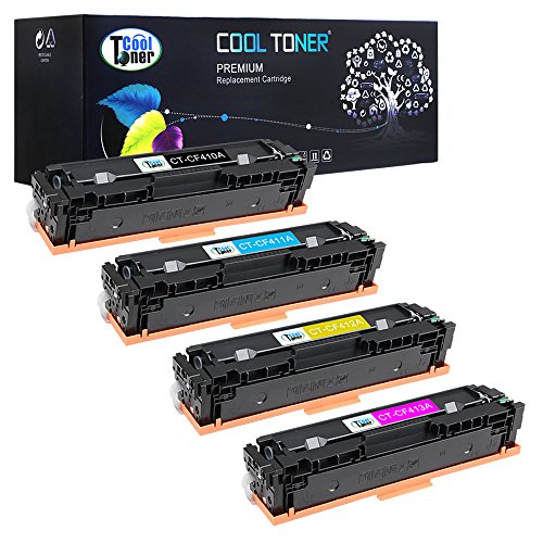Cool Toner kompatibel toner fuer 410A CF410A CF411A CF412A CF413A fuer HP LaserJet Pro MFP M477 M477fdw M477fdn M477fnw M377dw,HP LaserJet Pro MFP M452 M452dw M452nw M452dn (Schwarz/ Cyan/Magenta/Gelb-2300 Seiten )