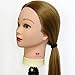 Neverland Beauty 26" Long Smooth 100% Synthetic Brown Hair Hairdressing Equipment Styling Head Doll Mannequin Training Head Tools Braiding Cutting Student Practice Model with Clamp #27 UK Stock