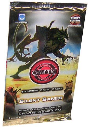 Chaotic Card Silent Sands Booster Pack Toy | Desertcart Aruba