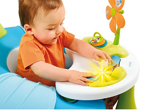 Smoby 110210 Cotoons Baby Sitz mit Activity Tisch, blau - 4