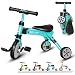 Produktbild XJD 2 IN 1 Multi Dreirad Laufrad für 24-48 Monate Kinderdreirad Klappbar Laufrad Erstes Fahrrad mit Tragetasche und Abnehmbares Pedal CE-Zertifizierung für 2-4 Jahre Alt Kinder Mädchen Junge