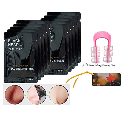 10 Stück Oshide Black Head Peel Off Maske Porenreinigung Gesichtsmaske