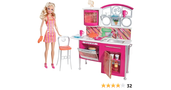 barbie kitchen cooking