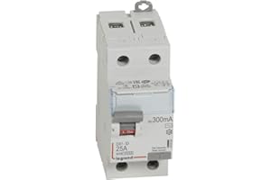 LEGRAND Interrupteur différentiel 2P 230V~ 25A type AC 300mA - 2 modules