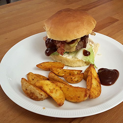 palini 3in1 Hamburgerpresse | 10cm | perfekte Patties | für normale Hamburger, gefüllte Burger & Mini-Burger | mit Antihaft-Beschichtung - 9