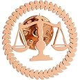 Libra Balance Advocate Lawyer Brooch Justice and Equity Symbol For Men's Shirt Jewelry Lawyers Judge Steel Lapel Pin