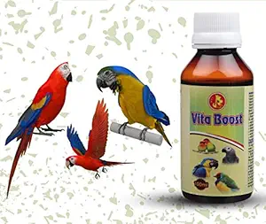 Pet Care International (PCI) Vita Boost for Essential Vitamins to Healthy Bird Healthcare (100ml)