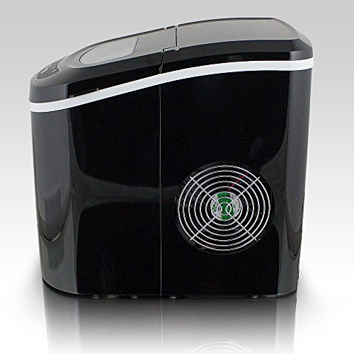 Eiswürfelmaschine Eiswürfelbereiter Eiswürfel Ice Maker Eis Maschine (Schwarz) - 4