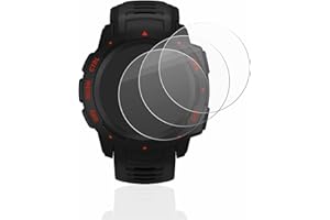 brotect Pellicola Protettiva Vetro compatibile con Garmin Instinct Esports Protezione Schermo (3 Pezzi) [Durezza Estrema 9H, Chiaro]