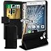 Produktbild Huawei P9 Fits EVA-L09 EVA-L19 EVA-L29 Black Farbe PU Lederetui Buch-Stil Handy Hülle mit Explosions- Splittersicher Hartglas & Eingabestift von Gadget Giant®