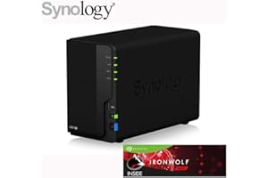 SYNOLOGY DS218+ 6Go NAS 8To (2x 4To) IronWolf