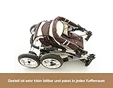 Chilly Kids iCaddy Kombikinderwagen (Regenschutz, Moskitonetz, Getränketablett, Wickelunterlage) - 5