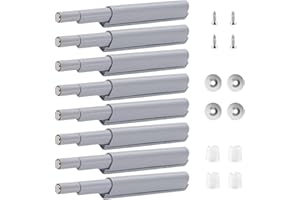 DULFAX 8 Stück Magnetische Türschnäpper Push to Open Türöffner Druck Touch Release Schrank Magnet Magnetische Entriegelungsriegel Push Open Magnet Drucktüröffner